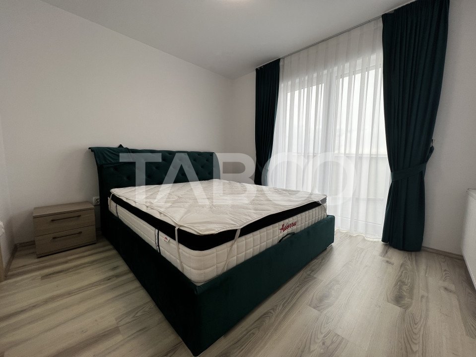 Penthouse de inchiriat 4 camere 2 terase 2 bai 86 mp Turnisor Sibiu