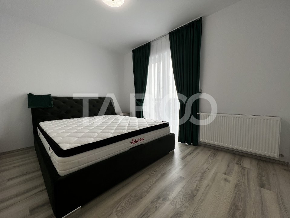 Penthouse de inchiriat 4 camere 2 terase 2 bai 86 mp Turnisor Sibiu