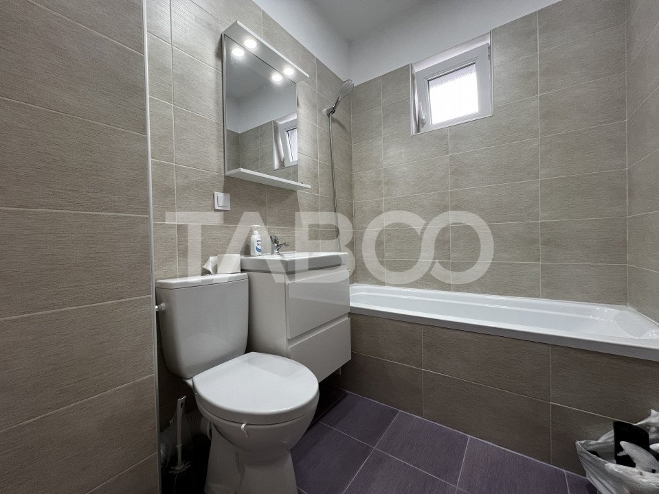 Penthouse de inchiriat 4 camere 2 terase 2 bai 86 mp Turnisor Sibiu