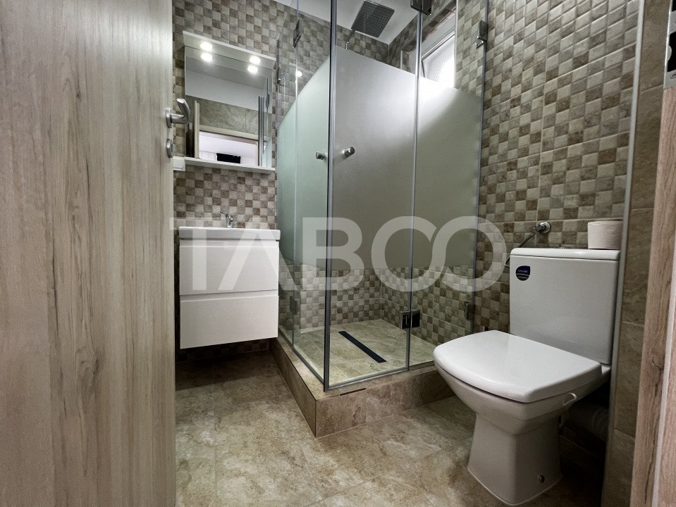 Penthouse de inchiriat 4 camere 2 terase 2 bai 86 mp Turnisor Sibiu