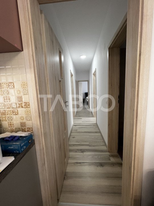 Penthouse de inchiriat 4 camere 2 terase 2 bai 86 mp Turnisor Sibiu