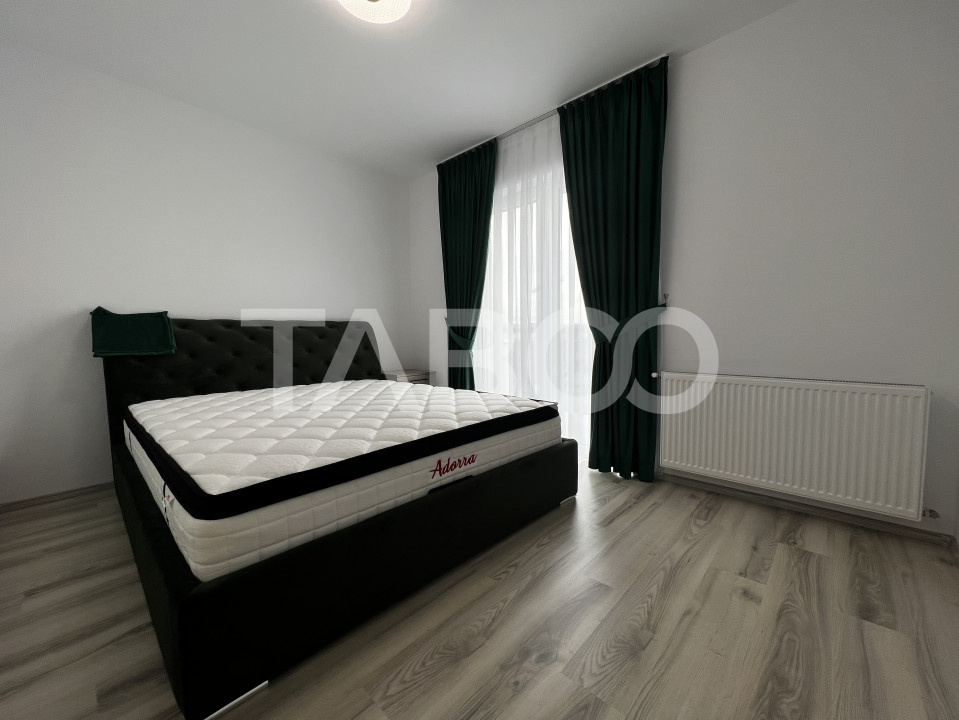 Penthouse de inchiriat 4 camere 2 terase 2 bai 86 mp Turnisor Sibiu