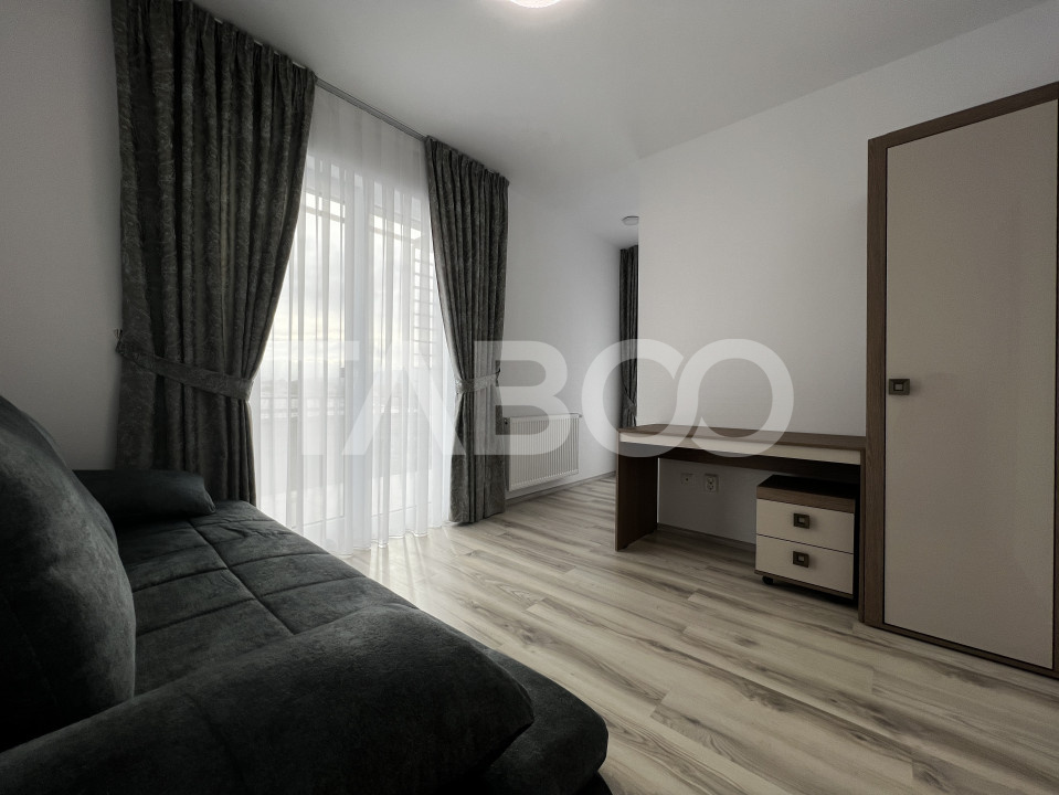 Penthouse de inchiriat 4 camere 2 terase 2 bai 86 mp Turnisor Sibiu