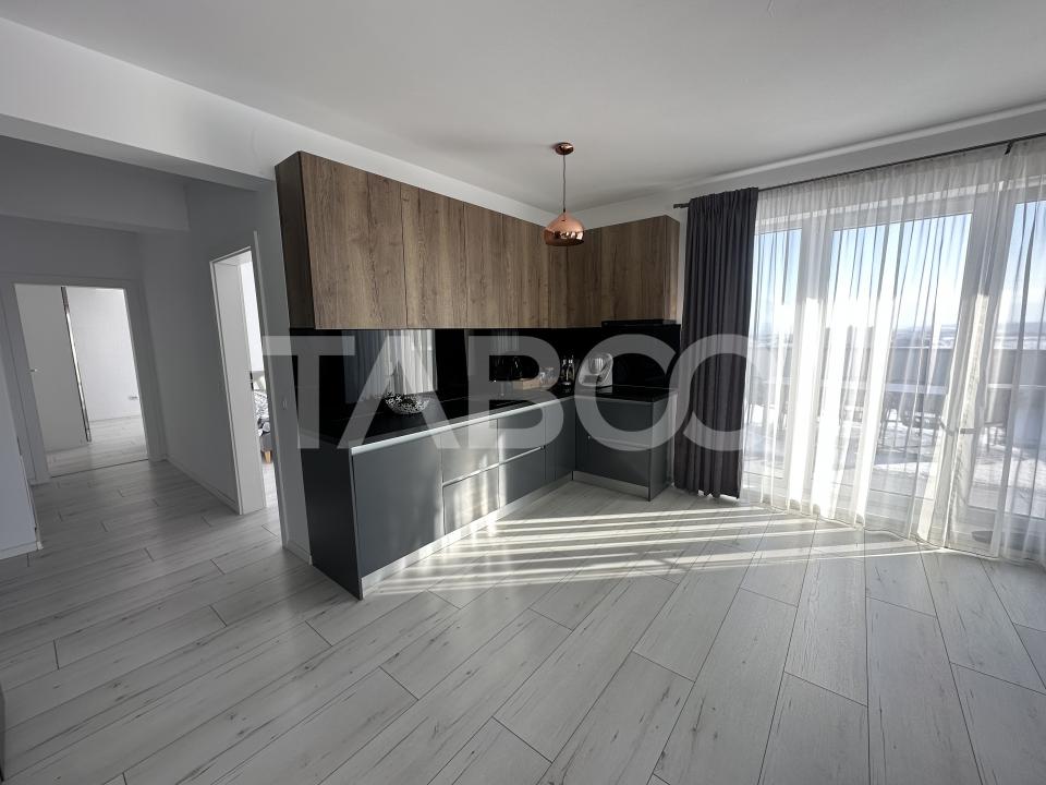 Penthouse de vanzare cu terasa de 97 mpu in Sibiu zona Doamna Stanca