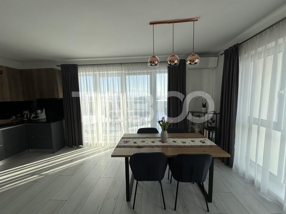 Penthouse de vanzare cu terasa de 97 mpu in Sibiu zona Doamna Stanca