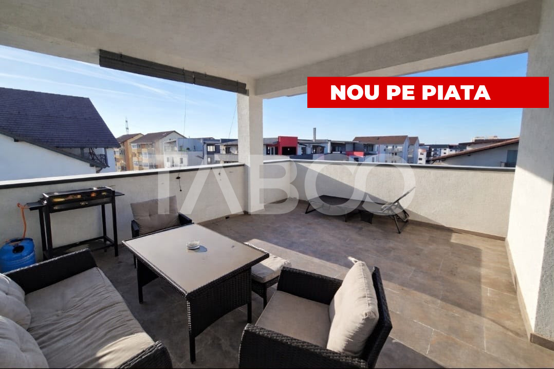 Penthouse modern 2 terase bloc cu lift zona Arhitectilor Sibiu 