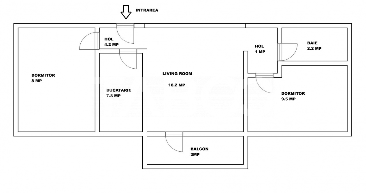 Strada Biruintei - Apartament de renovat cu potential deosebit