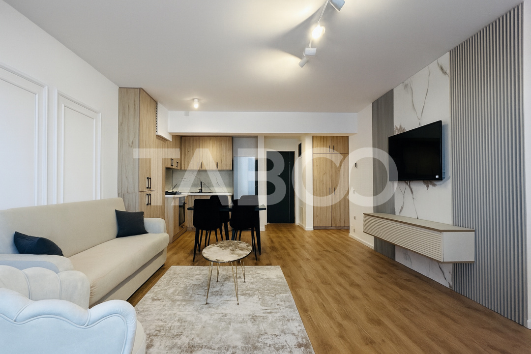 Super apartament de inchiriat - Evolution Sibiu 2 camere balcon