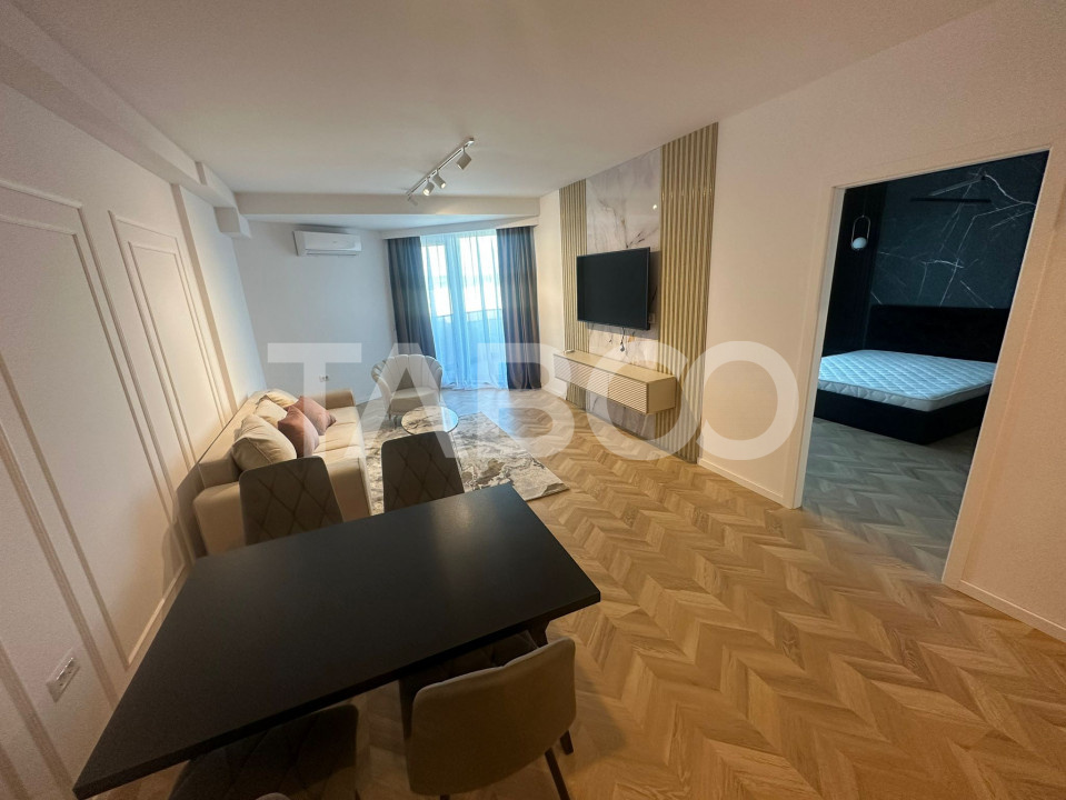 Super apartament de inchiriat - Evolution Sibiu 2 camere balcon