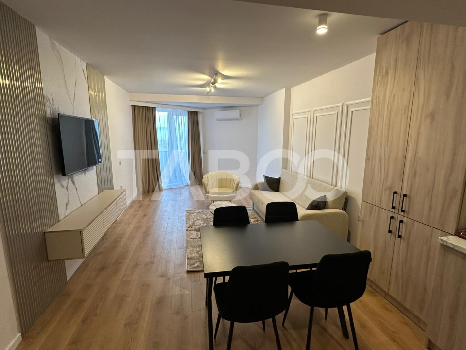 Super apartament de inchiriat - Evolution Sibiu 2 camere balcon