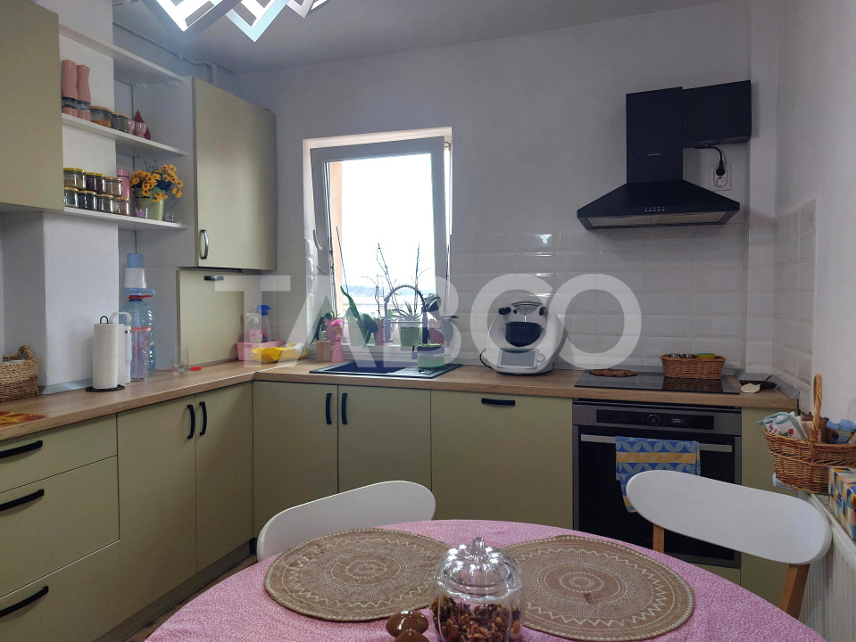 Te muti imediat- Comision 0% 3 camere 2 bai balcon pivnita Cisnadie
