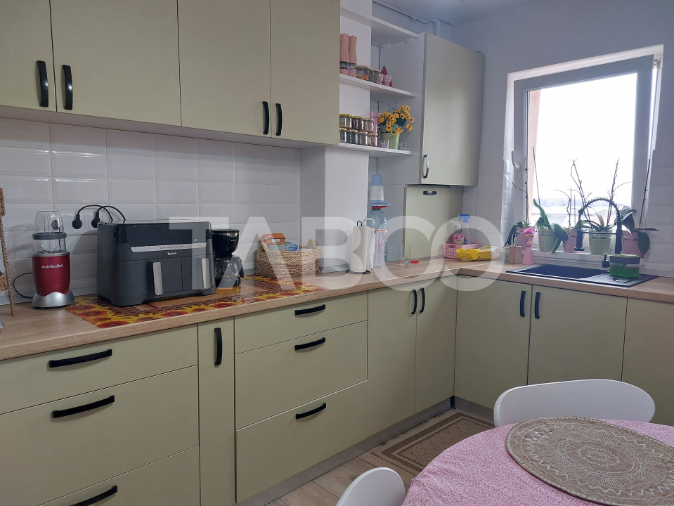 Te muti imediat- Comision 0% 3 camere 2 bai balcon pivnita Cisnadie