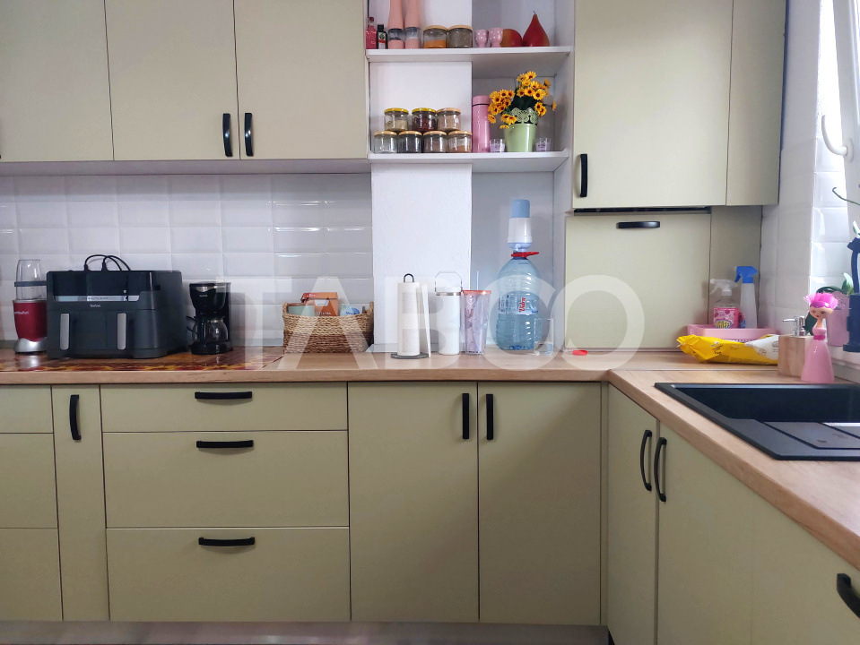 Te muti imediat- Comision 0% 3 camere 2 bai balcon pivnita Cisnadie